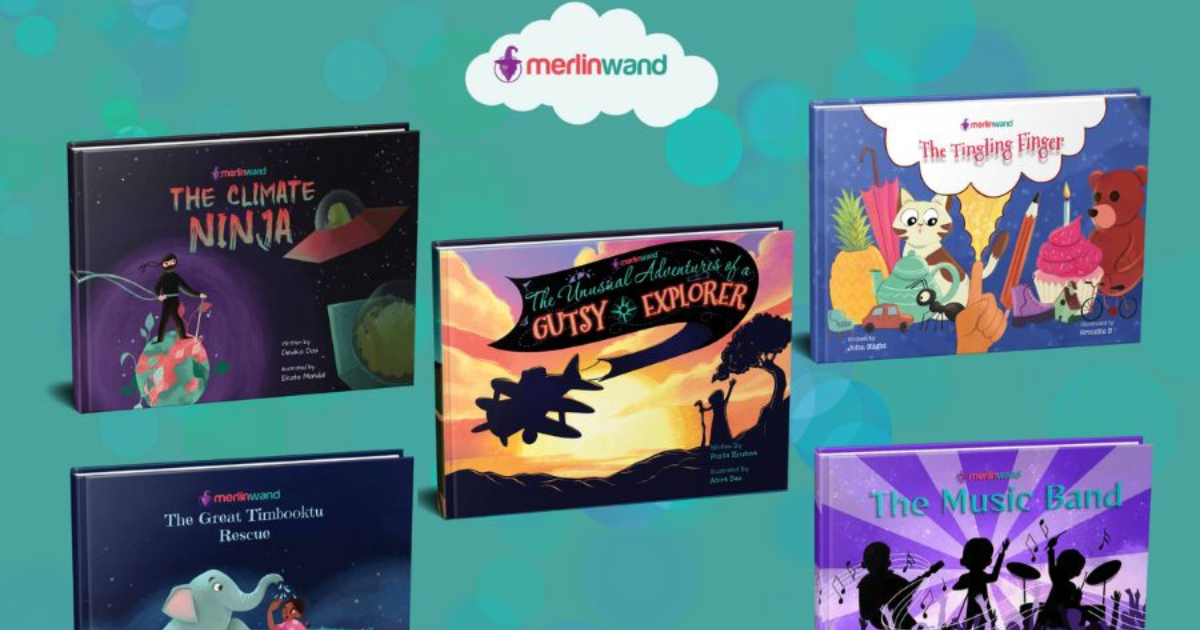 Merlinwand revamps the art of storytelling with customised storybooks for children where they can be the Hero of the story and decide its progress